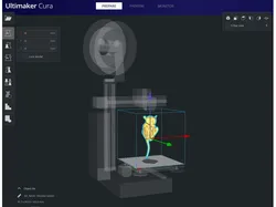 Kingroon KP3S model for Cura