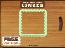 Linzer Rectangle Cookie Cutter