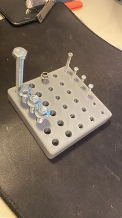 Magnetic screw organizer - m4 m6 m8