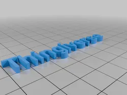 Parametric Text w/ Custom Fonts