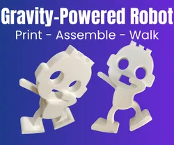Ramp Walker Robot – No Batteries Needed!