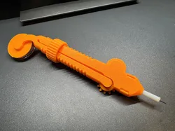 Solder Scroll with PTFE Bowden tube tip