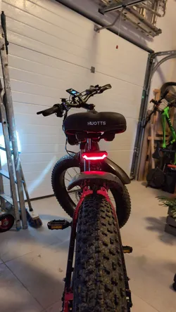 Support de feu arrière vélo Duotts S26