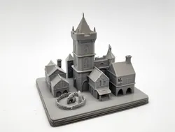 Town Square Miniature - No Supports