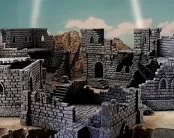Ulvheim building and ruins - A
