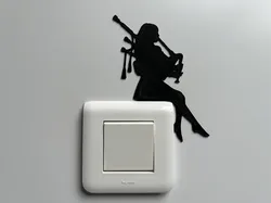 Wall Light Switch Decoration #3