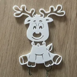 3D printer bestanden | 3MF | Christmas reindeer – Hangable Ornament / Wallart Decoration
