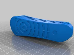 Battery storage butt pad for Magpul CTR Stock