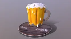 Beer Mug Cake