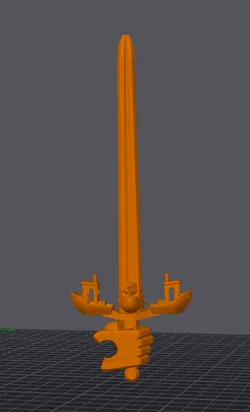 Dummy 13 Pirate Sword Benchy Edition 250%