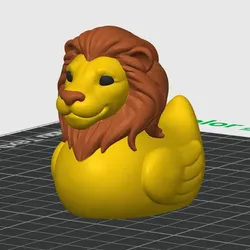 Fișiere pentru imprimante 3D | Fișier 3MF | Lion Duck