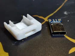 Housing (case/holder) for USB-C female power module