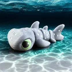 Mini Hammerhead Shark Articulated Flexi