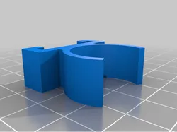 Pipe mount for Slim Jim ham radio antenna