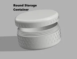 Round Storage Container