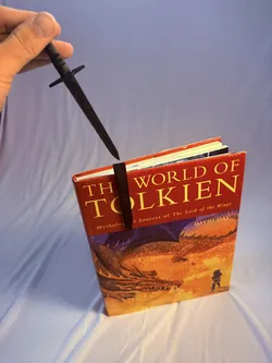 Short Sword Bookmark with Sheath