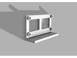 Simple Pi Zero stand holder (Raspberry Pi & Banana Pi Zero)