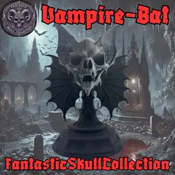 Vampire Bat Skull / Vampir Fledermaus Schädel