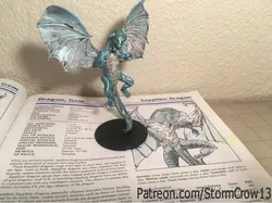 2nd ED AD&D Sapphire Dragon