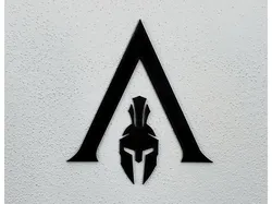 Assassin's Creed: Odyssey logo, wall decoration
