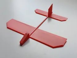 Avión planeador - Modelo de impresión 3D gratuito