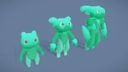 Cartoon Characters - Pitboy Warriors
