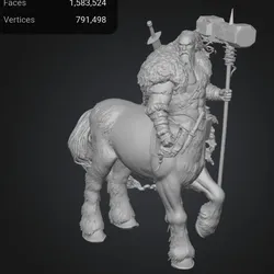 Creality Cloud | centaur warrior | ملفات الطابعة ثلاثية الأبعاد