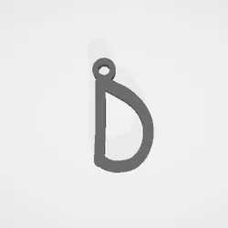 D keychain
