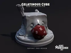 Gelatinous Cube Dice Guardian