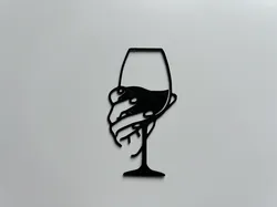 Glass Of Wine Wall Art #2