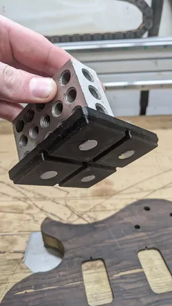 Gridfinity 1-2-3 Block Holder - 2x2 w/ magnets