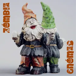Halloween Decoration | Zombie Gnomes