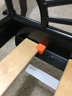 IKEA LUROY-compatible bed slat clip