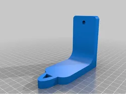 Laser wall mount self leveling