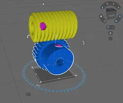 Metric Worm and Worm Gear