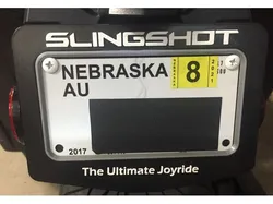 Polaris Slingshot Plate Frame