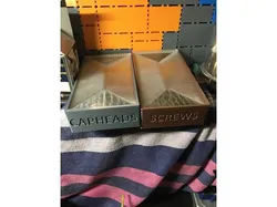 Screw and accessories boxes