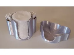 Semi-Simple Silver Swapstick Holder