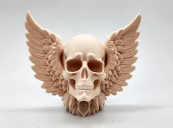 Skull with Wings