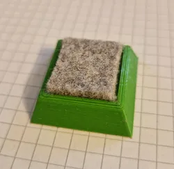 Sqare Felt Pad/Glide for Furniture or Storage Boxes (parametric in slicer)