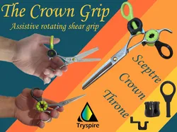 The Crown Grip - Assistive rotating shear grip