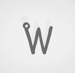 W keychain
