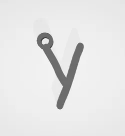 Y keychain