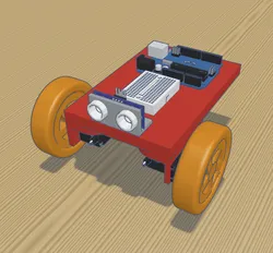 2-Wheel Rover Arduino DIY Kit