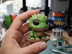 3D printer bestanden | 3MF | Spiky Forest Dino – Noah0x03