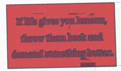 bad quotes