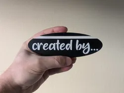 Created By... Stand