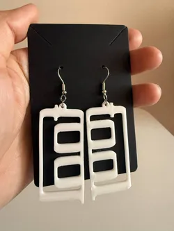 Earring aros TOOL BAND set pendientes colgante