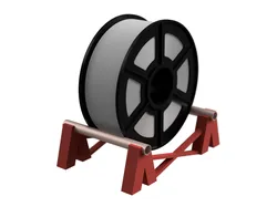 Filament Spool Storage Rack using Copper Pipes