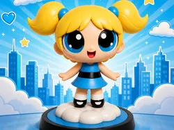 Fișiere pentru imprimante 3D | Fișier 3MF | Bubbles Chibi Figure